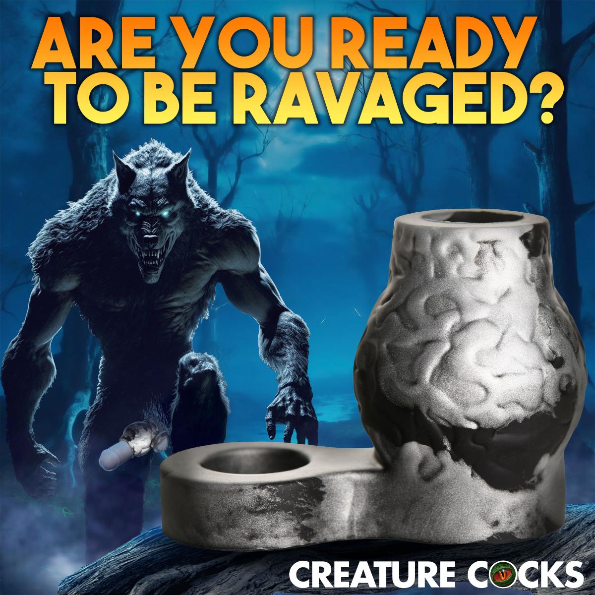 Creature Cocks - Night Prowler Ballstretcher - Grijs