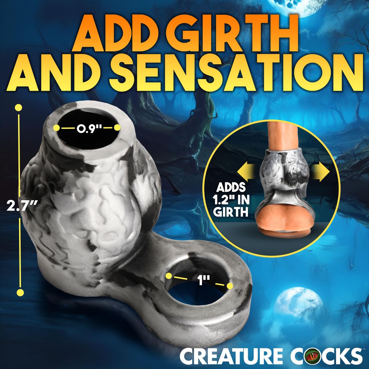 Creature Cocks - Night Prowler Ballstretcher - Grijs