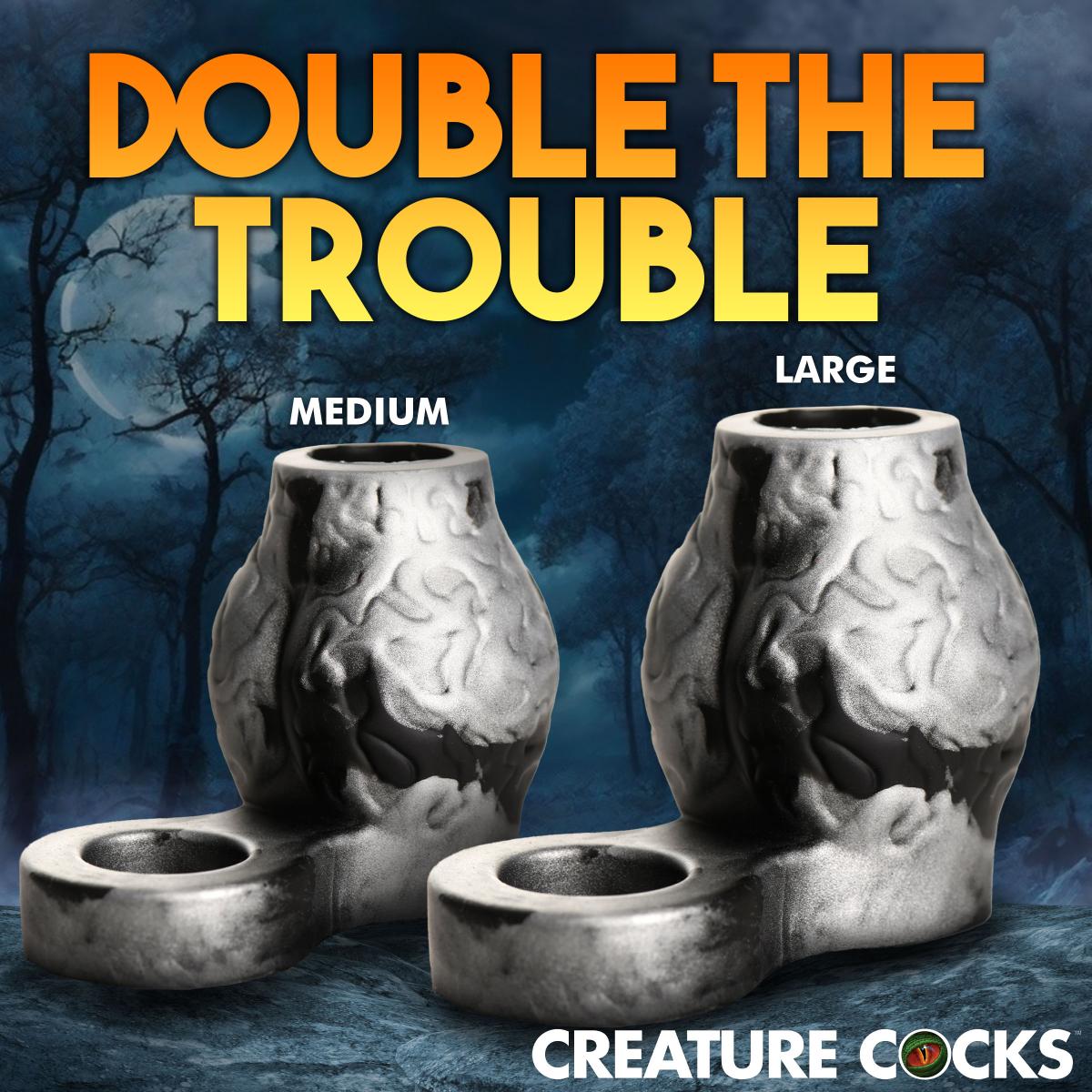 Creature Cocks - Night Prowler Ballstretcher - Grijs