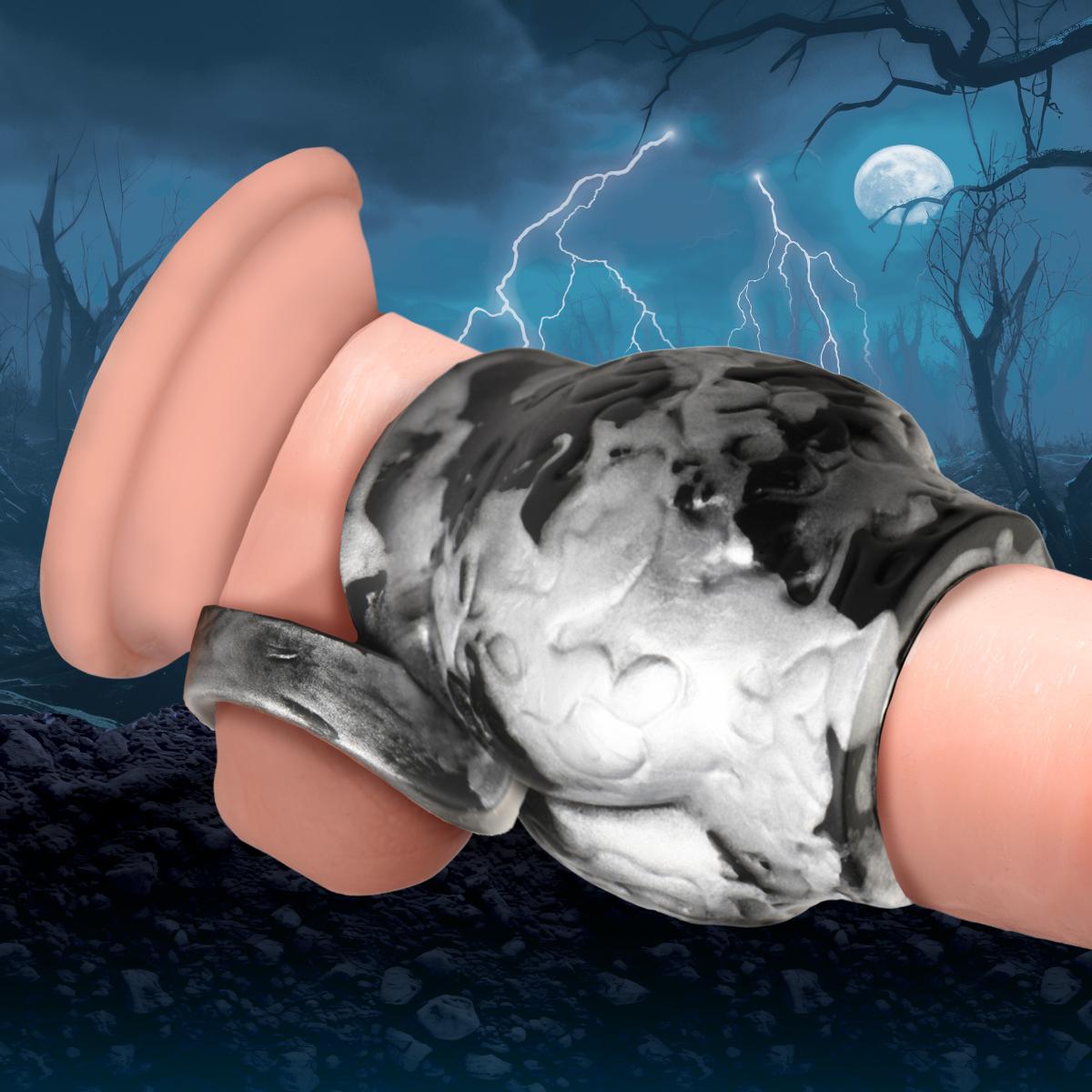 Creature Cocks - Night Prowler Ballstretcher - Grijs