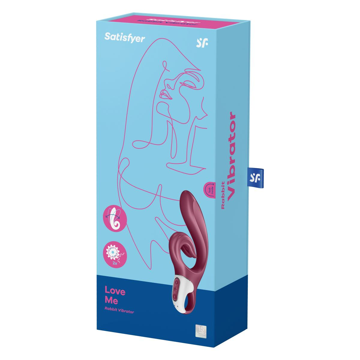 Satisfyer Love Me - Red