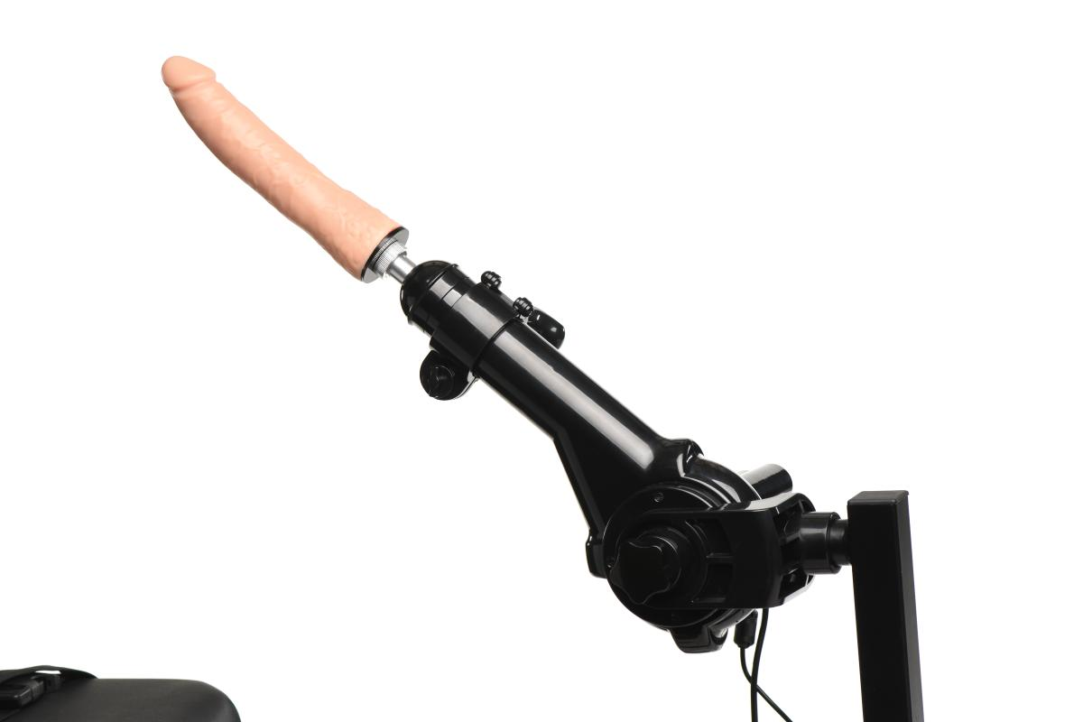 XR Brands - Obedience Bench with Sex Machine - Black