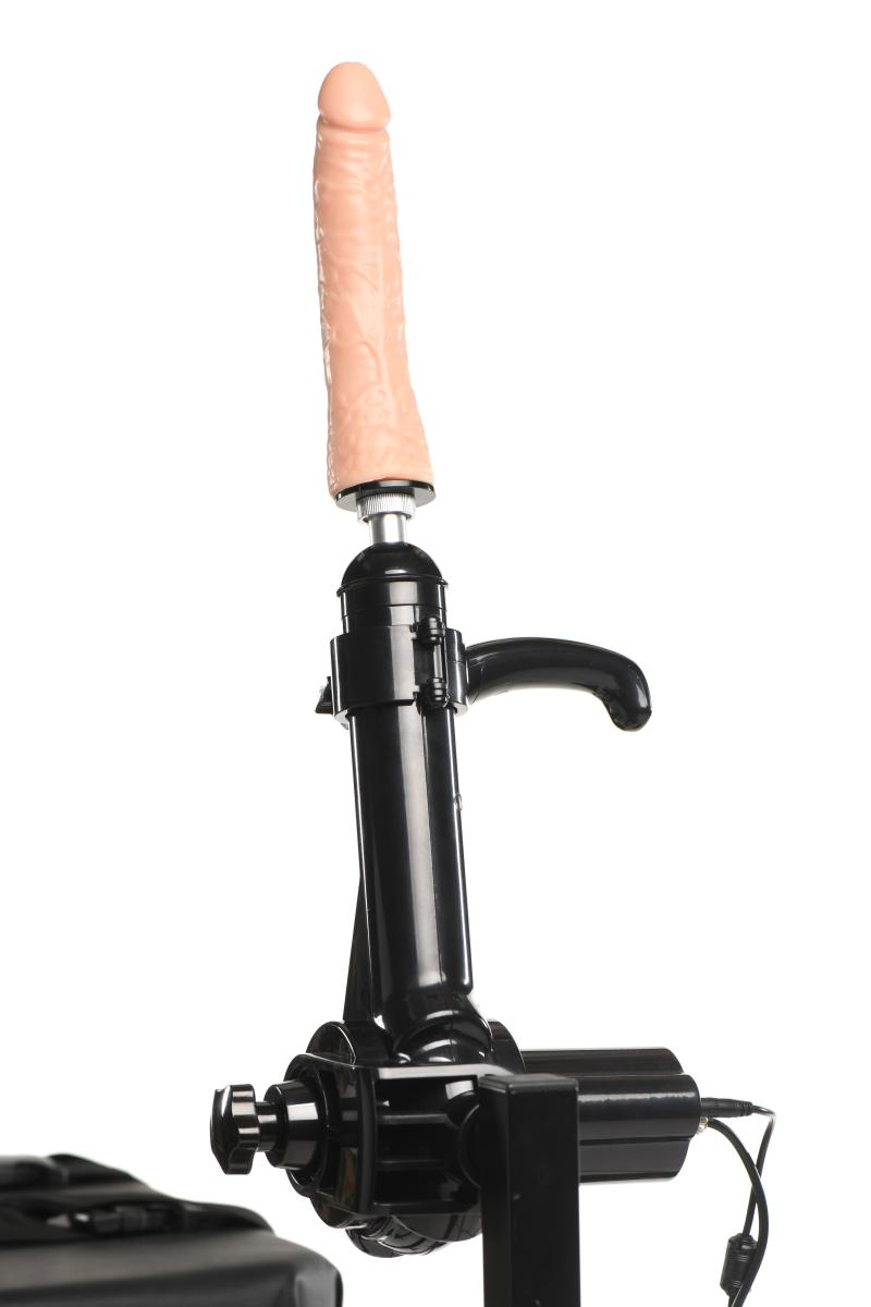 XR Brands - Obedience Bench with Sex Machine - Black