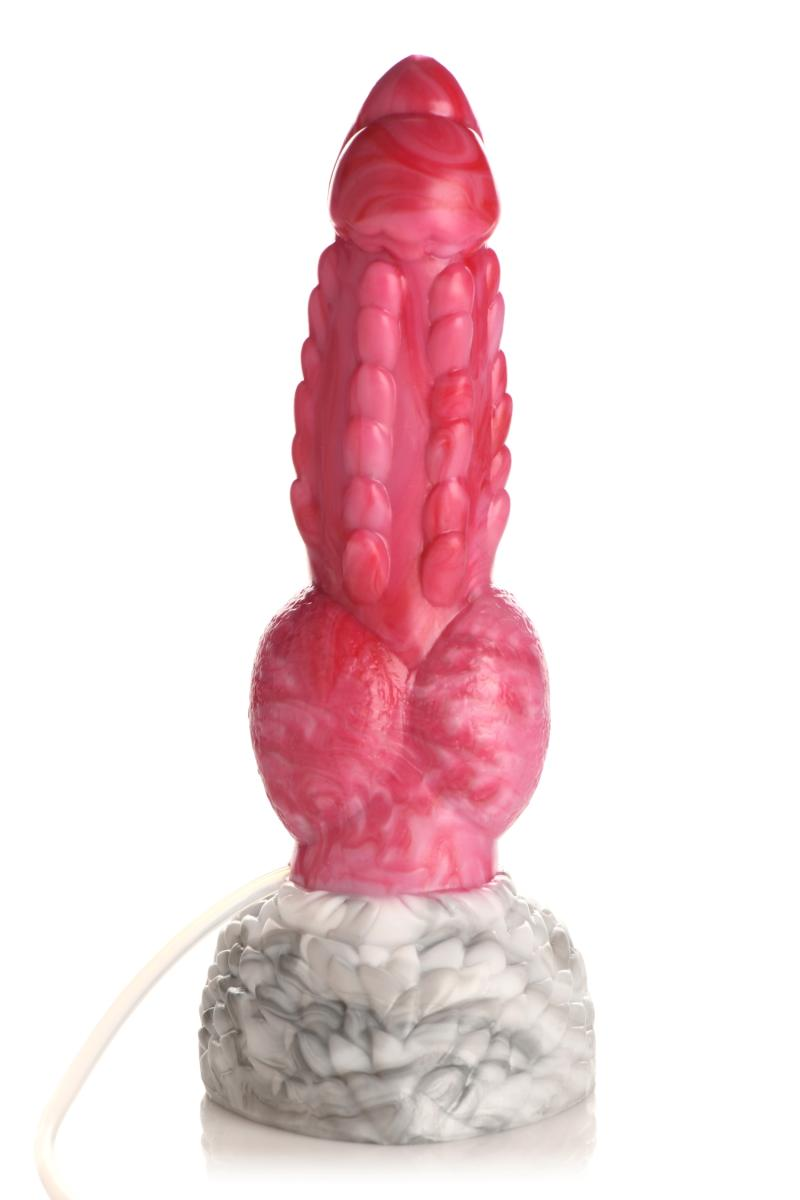 XR Brands - Resurrector Phoenix Squirting Silikondildo - Rot/Weiß