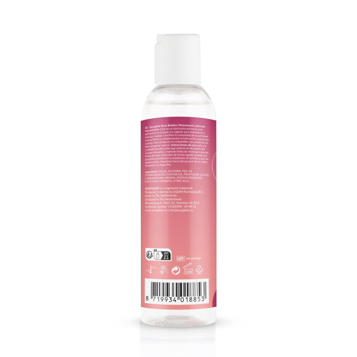 EasyGlide Rosé Bubbles Gleitmittel auf Wasserbasis – 150 ml