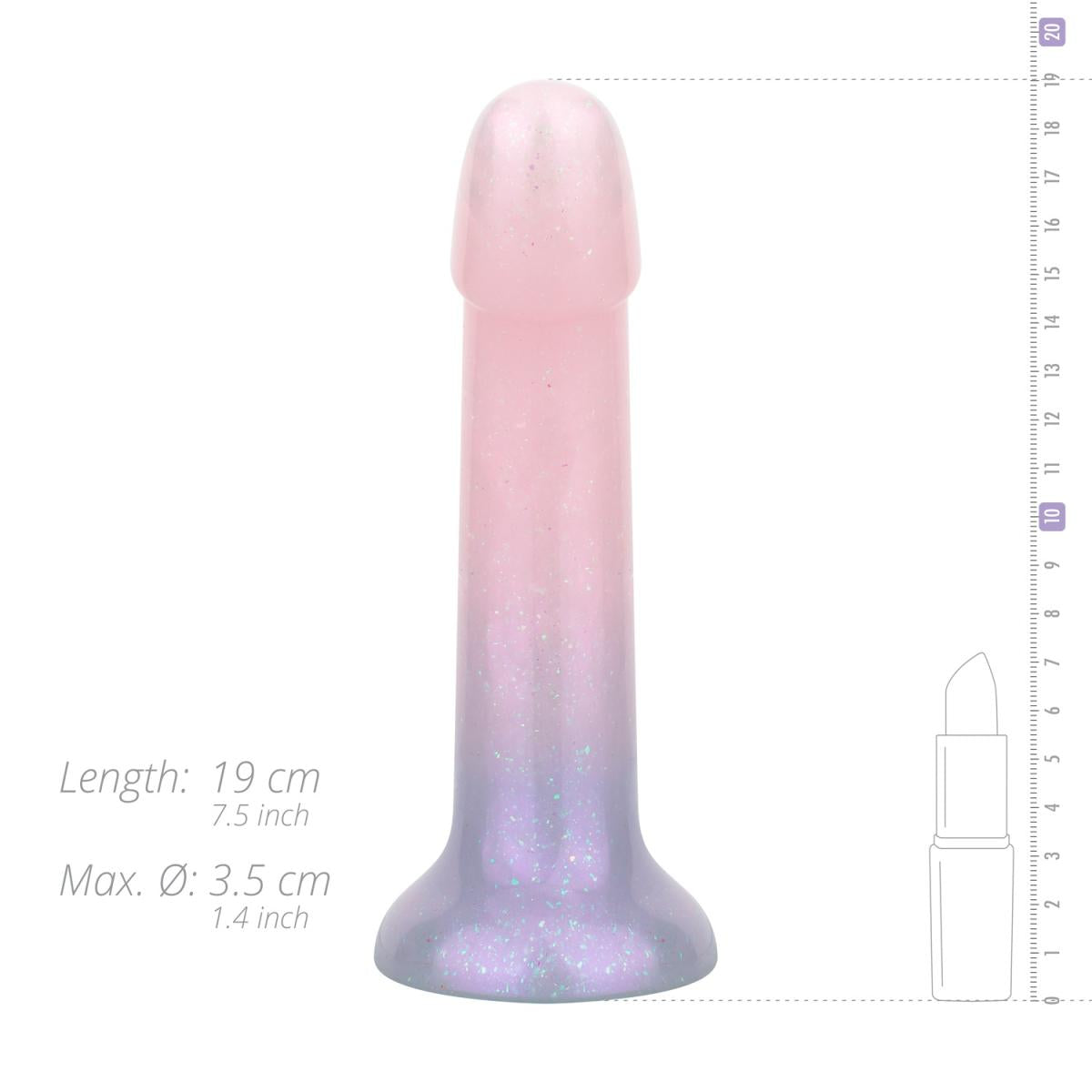 Meerjungfrau-Ombre-Dildo – 17 cm