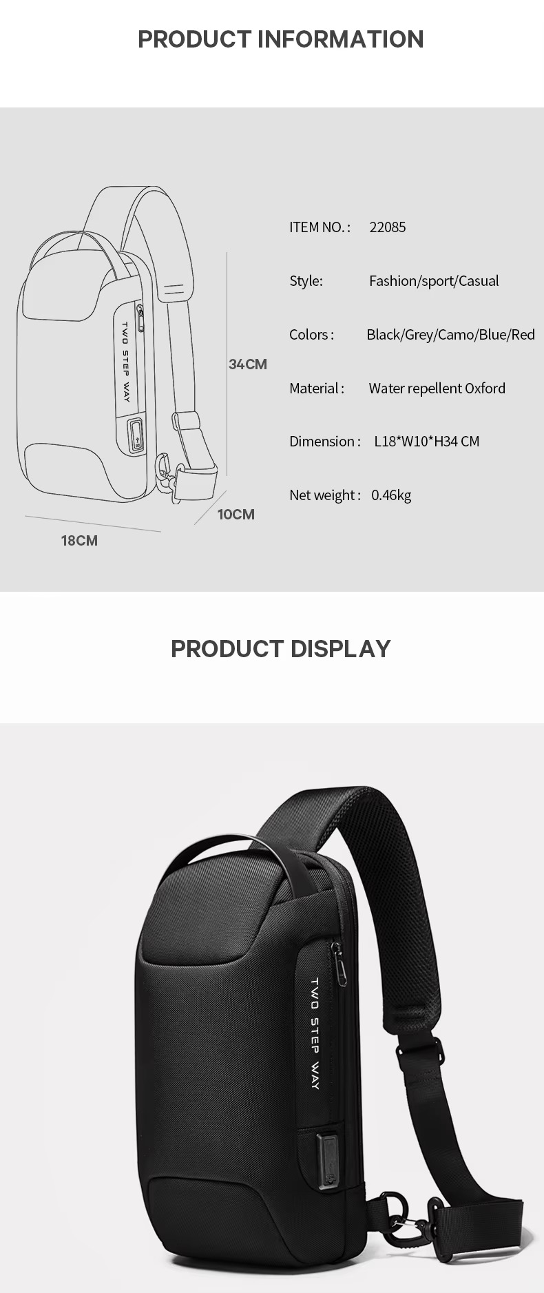 Antidiefstal Discrete Tas