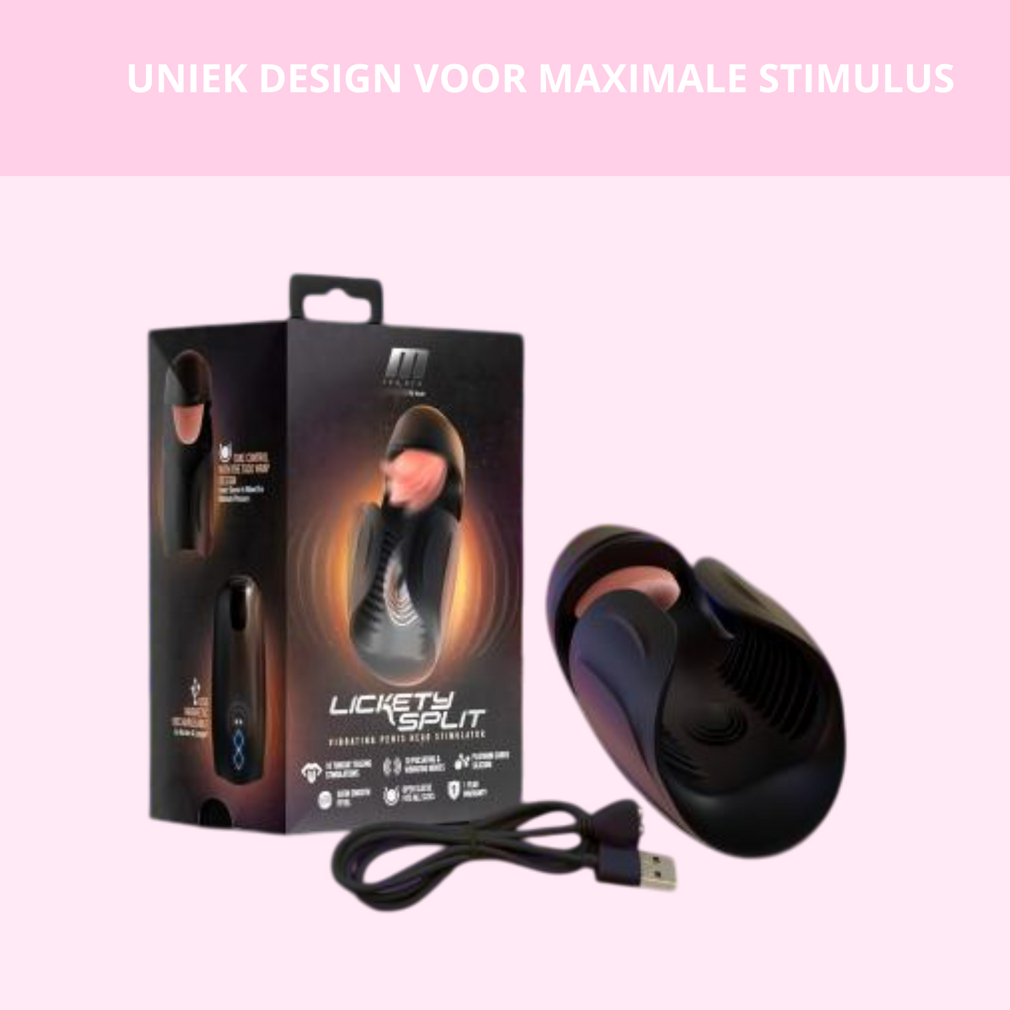 Lickety Split Masturbator - Voor mannen die willen presteren tot het einde