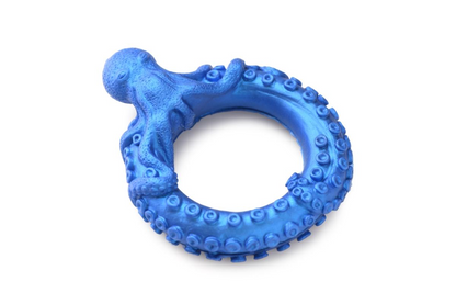 XR Brands - Poseidon's Octo-Ring Silikon-Penisring - Blau