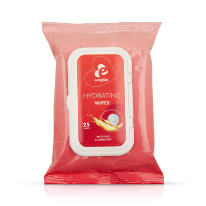 EasyGlide Feuchtigkeitstücher mit Gleitmitteln und Ölen